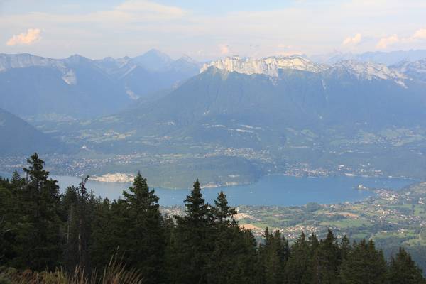 annecy nuit igloo semnoz vue Est lac